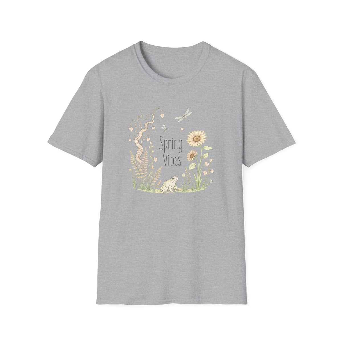 T-Shirt Unisex Morbida Stile Primaverile