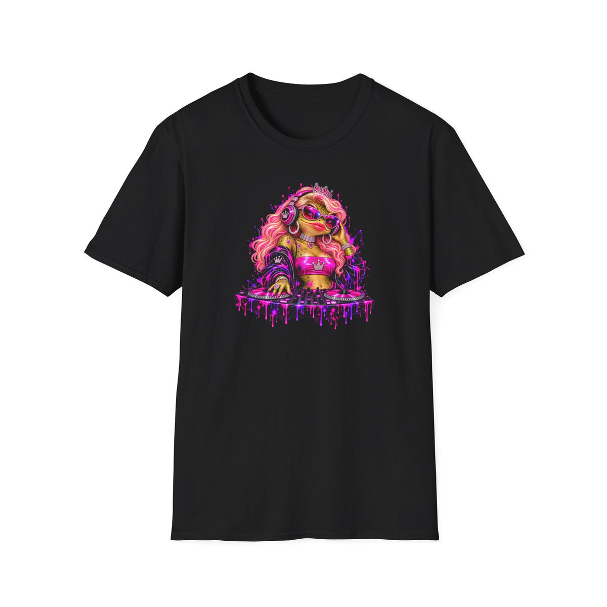 DJ Toadie T-Shirt | Funny DJ & Music Toad Graphic Tee
