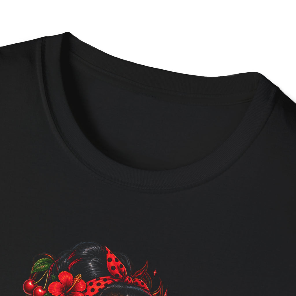 Red Rose Jaded by a Toad - Pinup T-Shirt