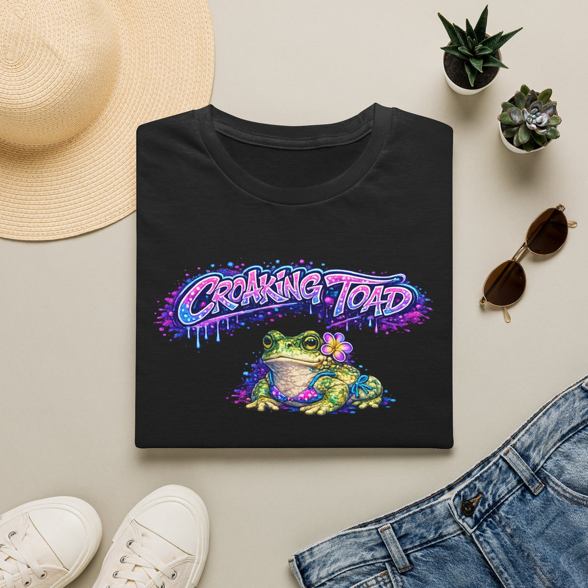Croaking Toad Unisex Softstyle T-Shirt