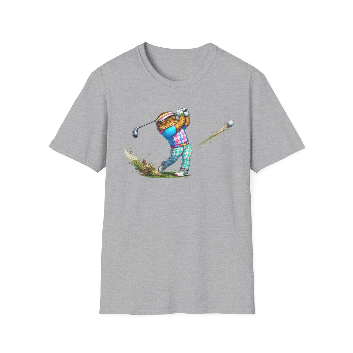 T-Shirt Unisex Morbida "Golf Pro Toad"