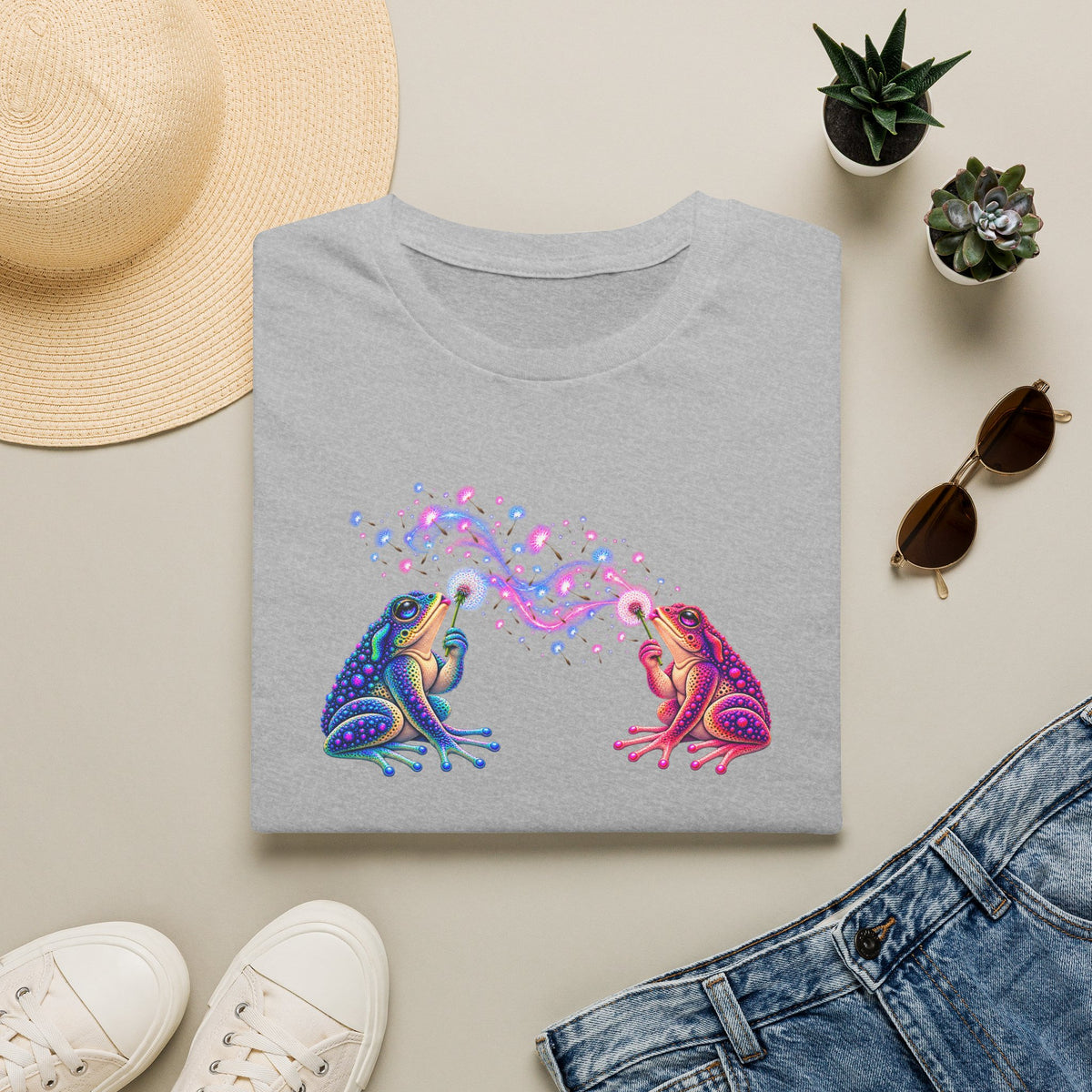 Dandelion Love Toads Unisex Softstyle T-Shirt