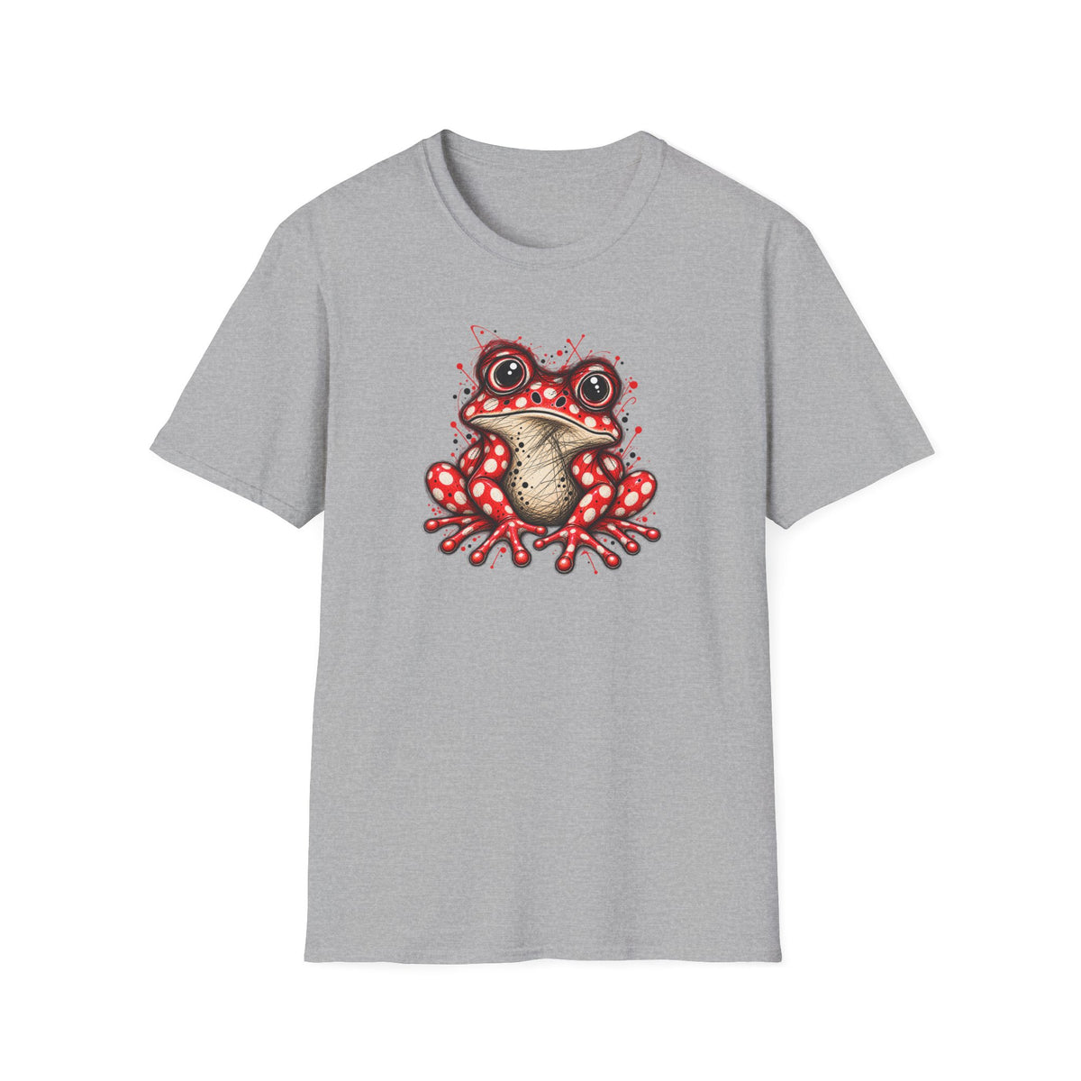 Polka dot Toad Unisex Softstyle T-Shirt