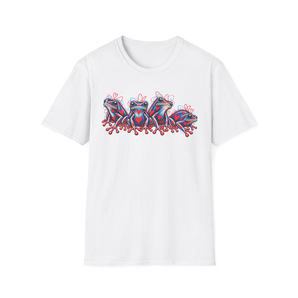 Heart to Heart Toads Unisex Softstyle T-Shirt