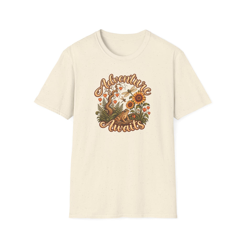 Adventure Awaits Unisex Softstyle T-Shirt