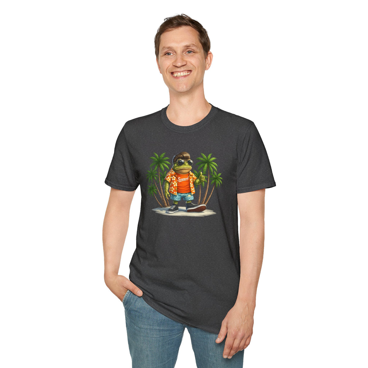 Cool Swampel Toad Unisex Softstyle T-Shirt