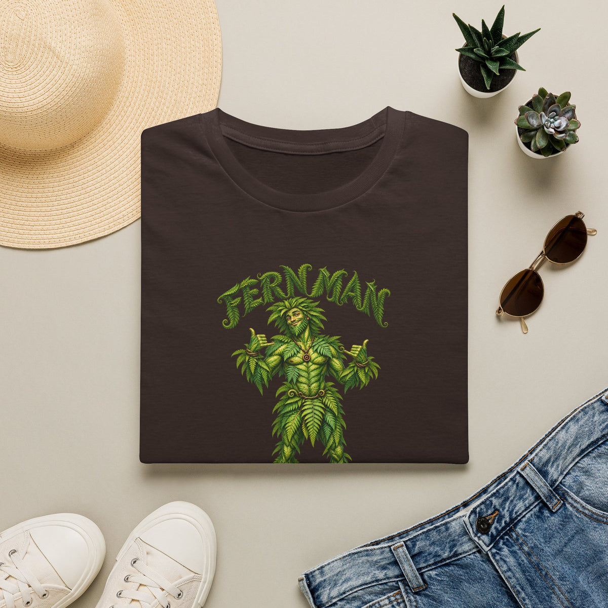 Fern Man Unisex Softstyle T-Shirt