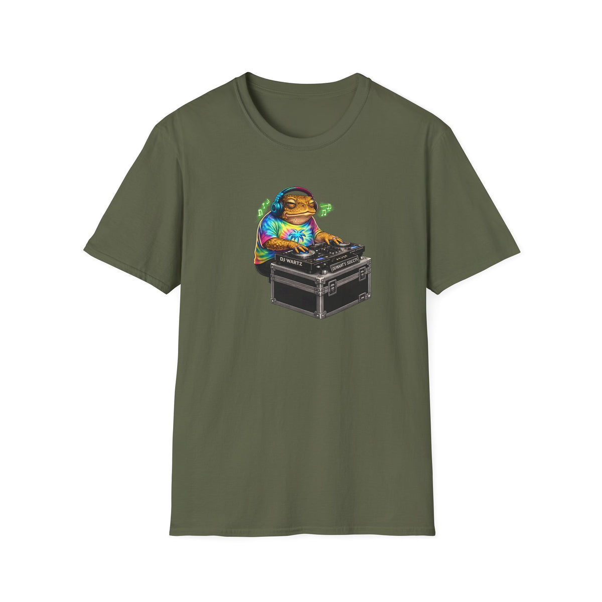 DJ Wartz Toad Unisex Softstyle T-Shirt