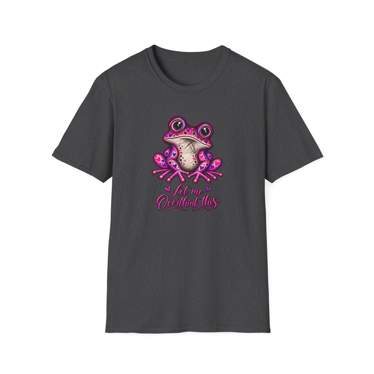 Let me over think this Toad Unisex Softstyle T-Shirt