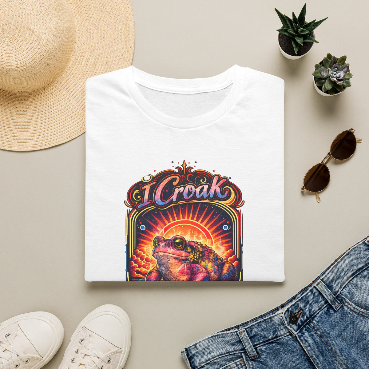 I Croak Under Pressure Unisex Softstyle T-Shirt