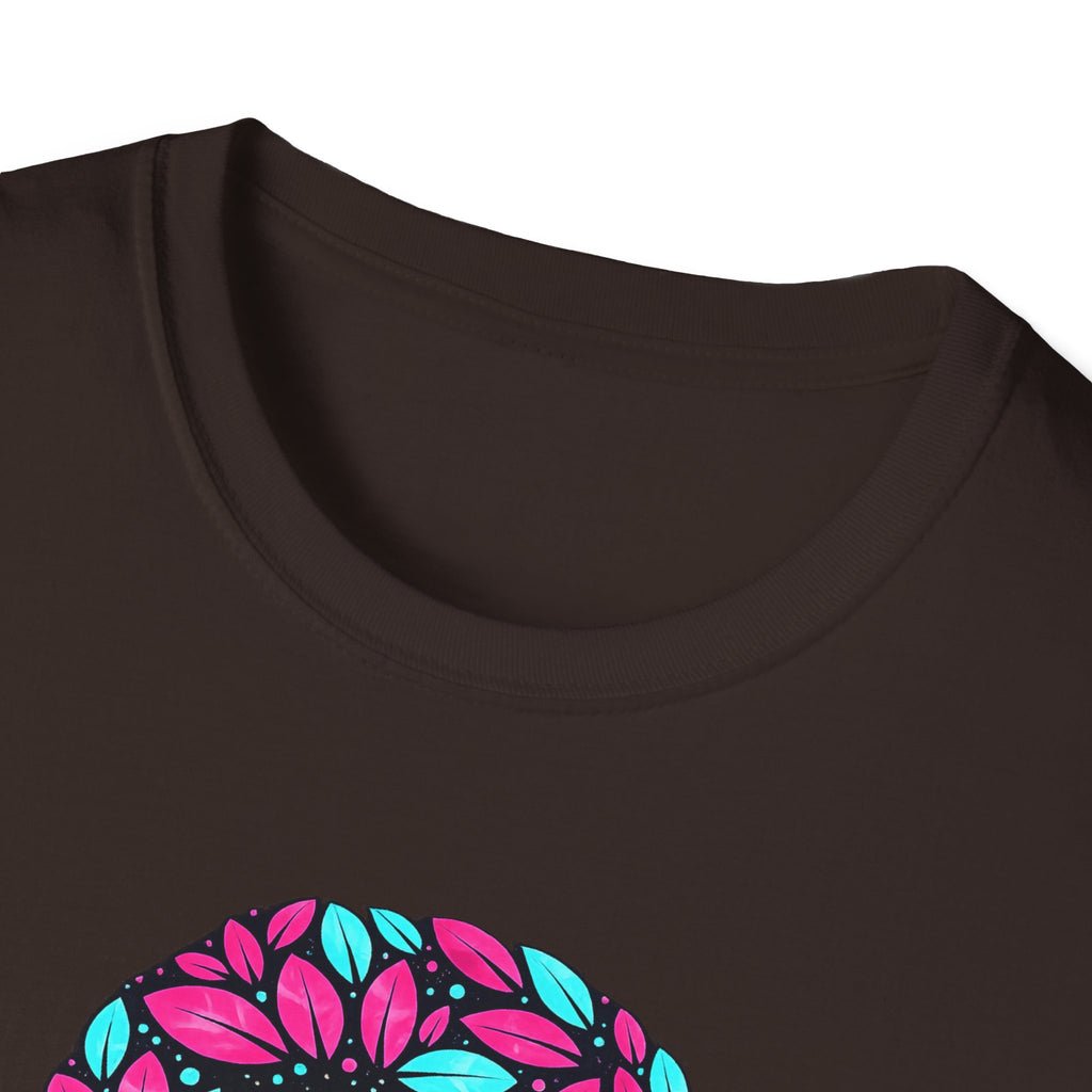 Unisex Softstyle T-Shirt „Blättrige Kröte“