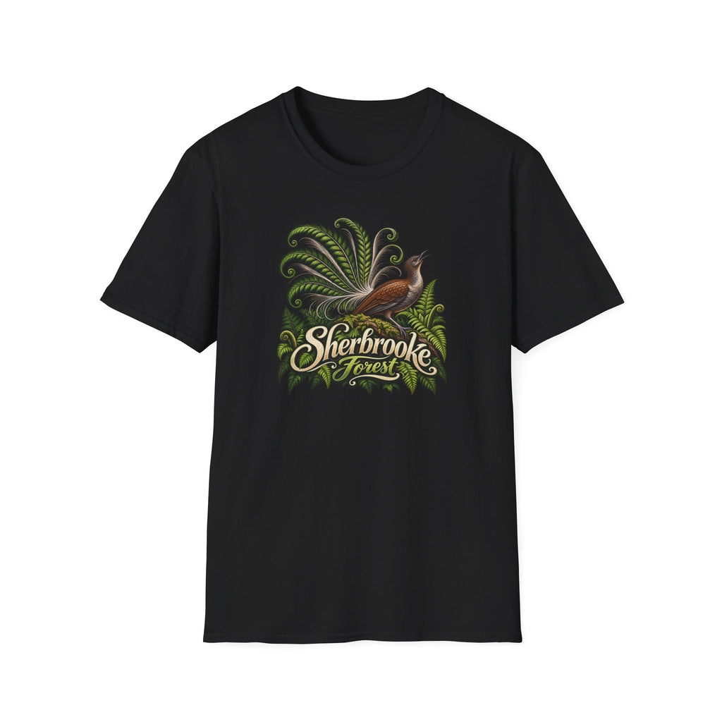 Sherbrooke Forest Lyrebird Unisex Softstyle T-Shirt