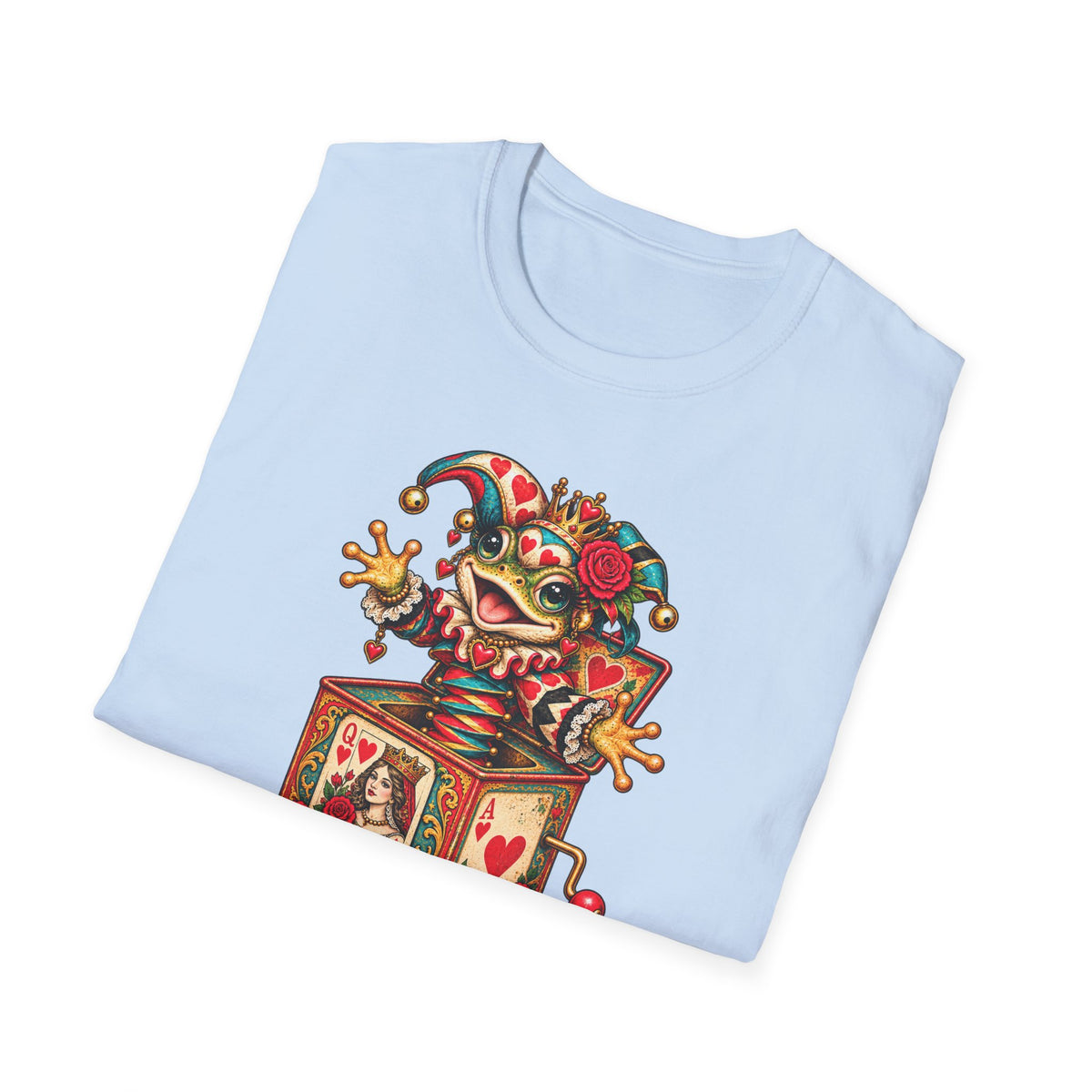 Queen of Hearts Toad in a Box T-Shirt
