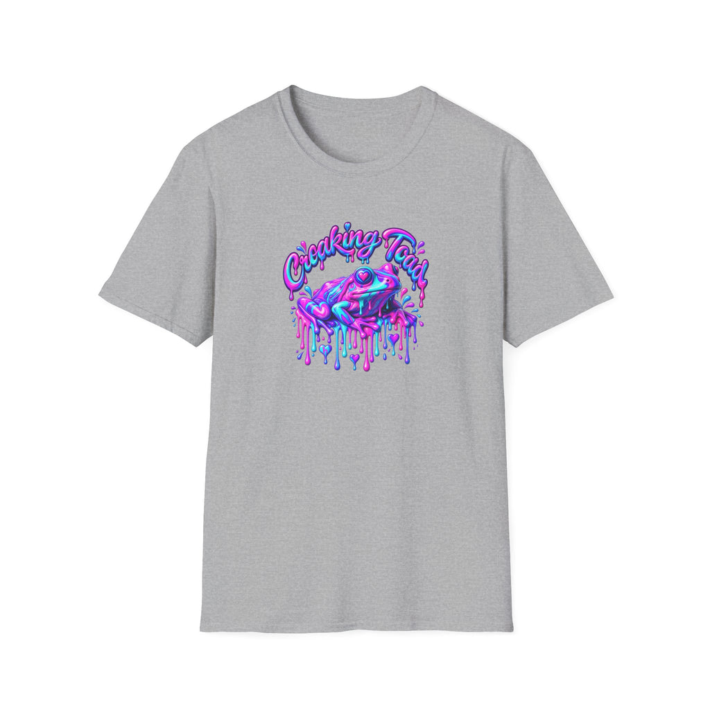 Croaking Toad Melted wax Unisex Softstyle T-Shirt