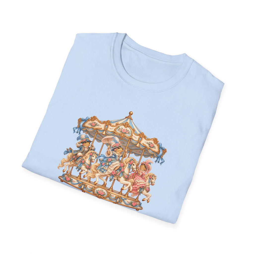 Vintage French Toads on Carousel T-Shirt