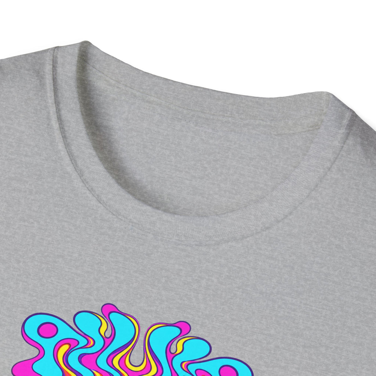 Psychedelic Toad Unisex Softstyle T-Shirt