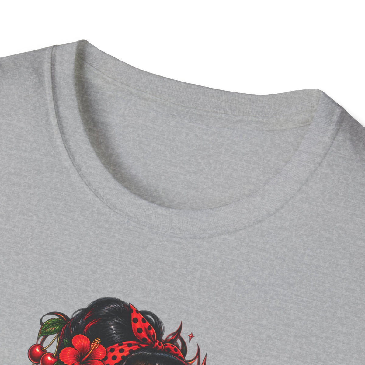 Red Rose Jaded by a Toad - Pinup T-Shirt