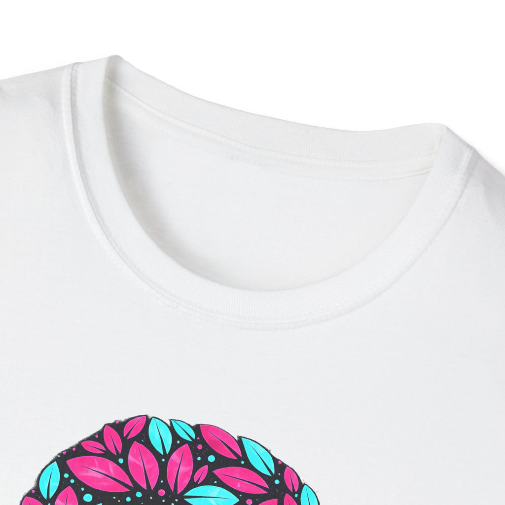 Unisex Softstyle T-Shirt „Blättrige Kröte“