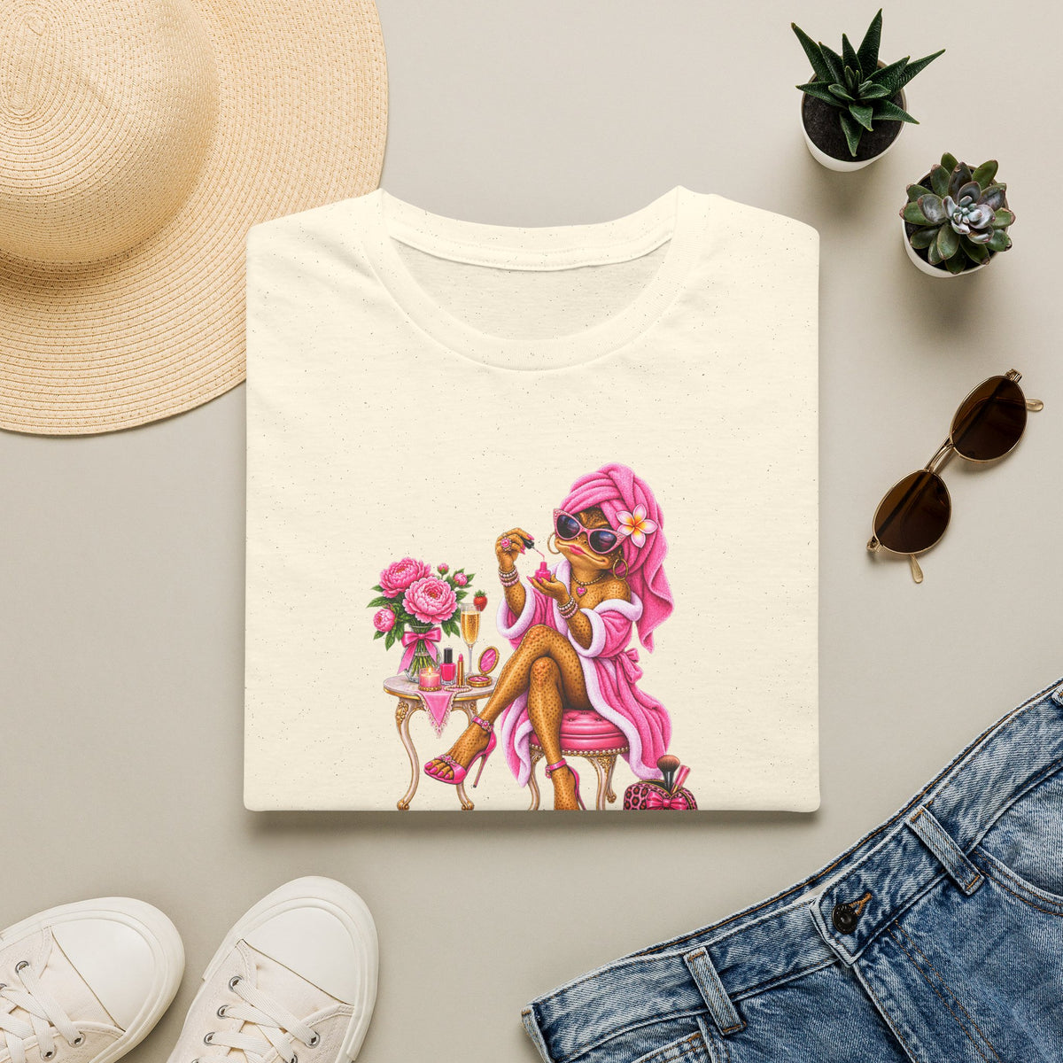 Anita Acrylic Toad Unisex Softstyle T-Shirt