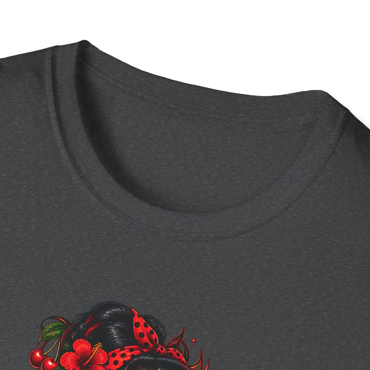 Red Rose Jaded by a Toad - Pinup T-Shirt