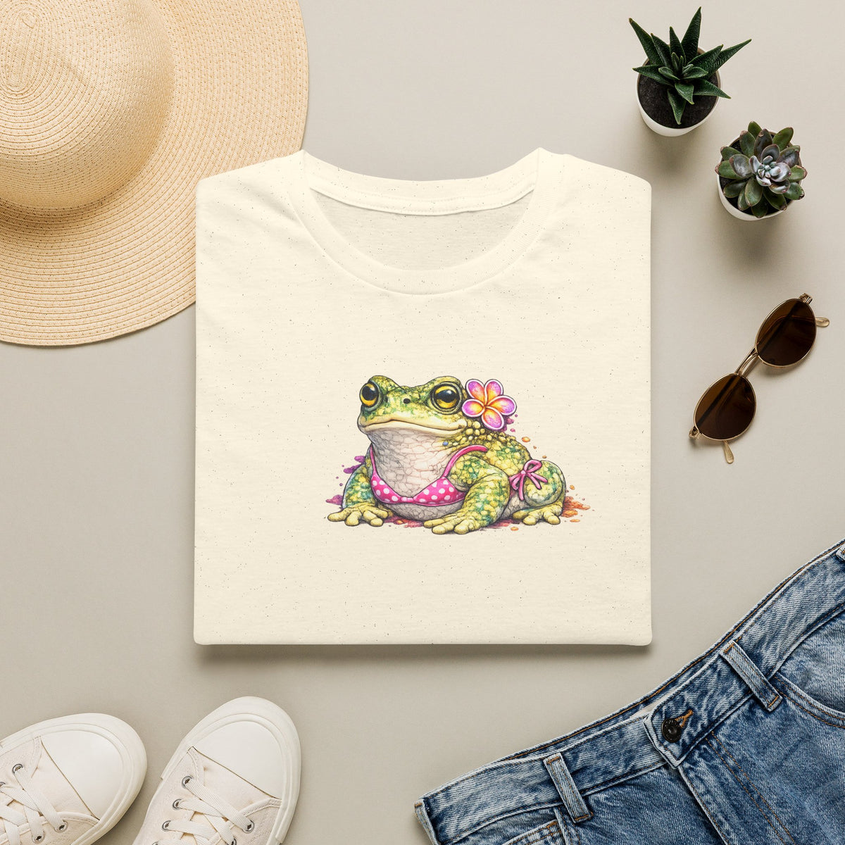 Pink Polka Dot Toadette Unisex Softstyle T-Shirt