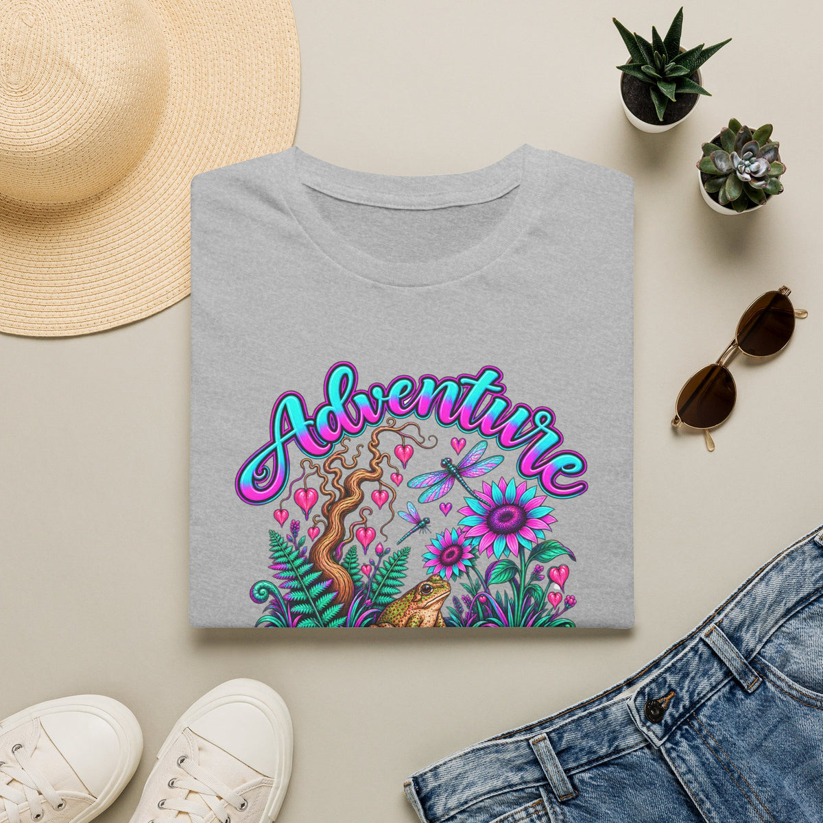 Adventure Awaits Unisex Softstyle T-Shirt