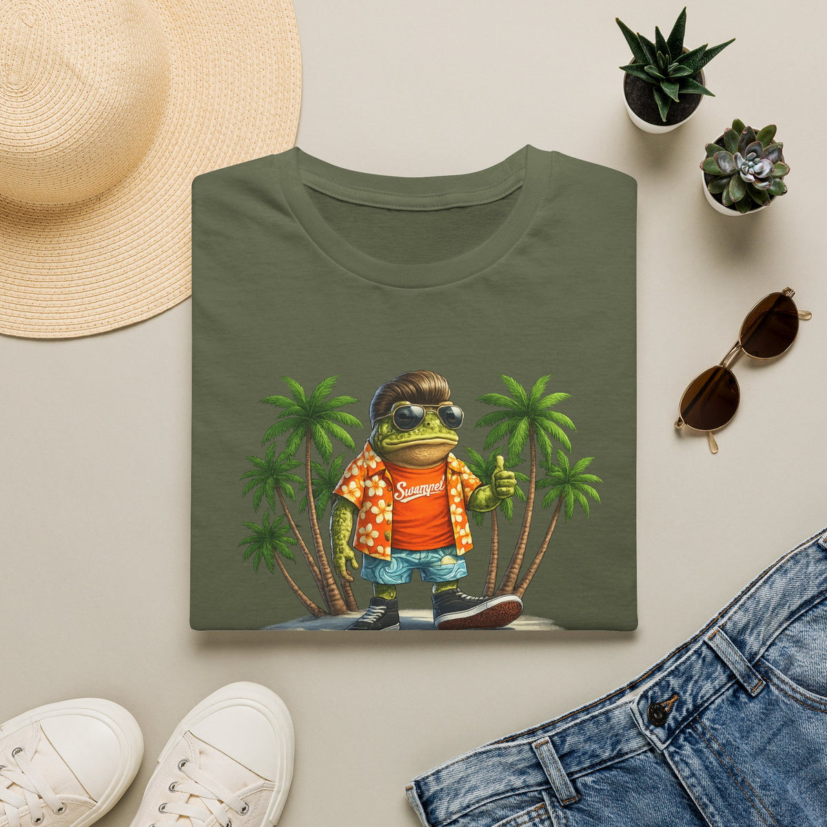 Cool Swampel Toad Unisex Softstyle T-Shirt