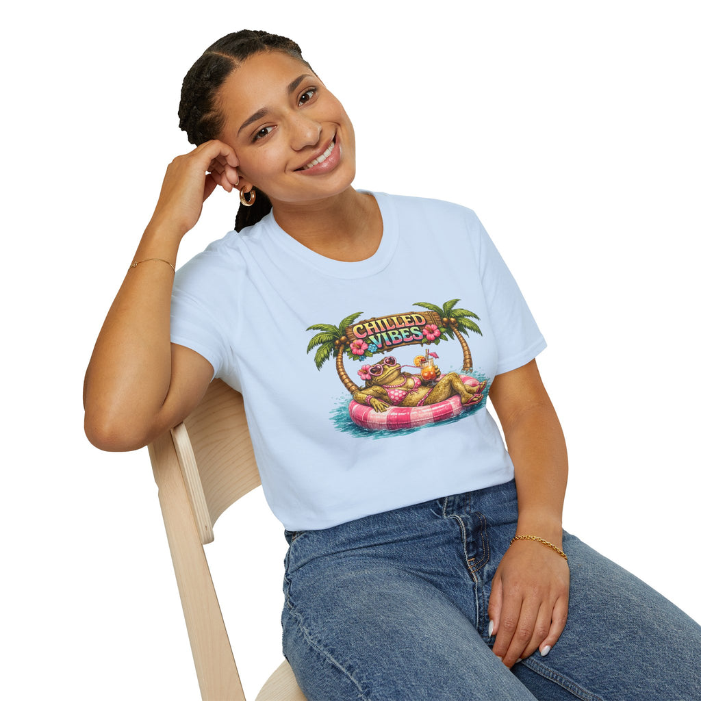 Chilled Vibes Toad Unisex Softstyle T-Shirt