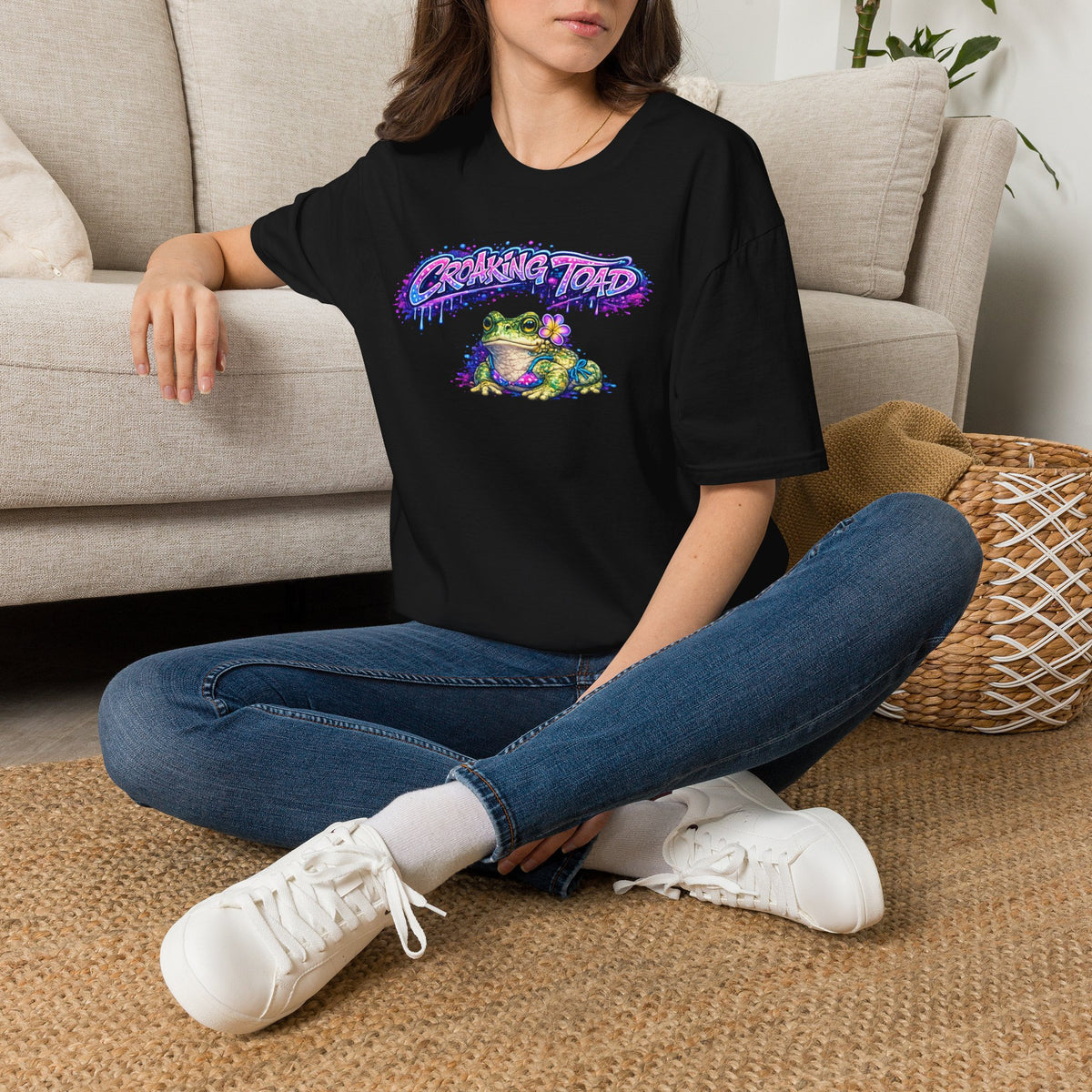 Croaking Toad Unisex Softstyle T-Shirt