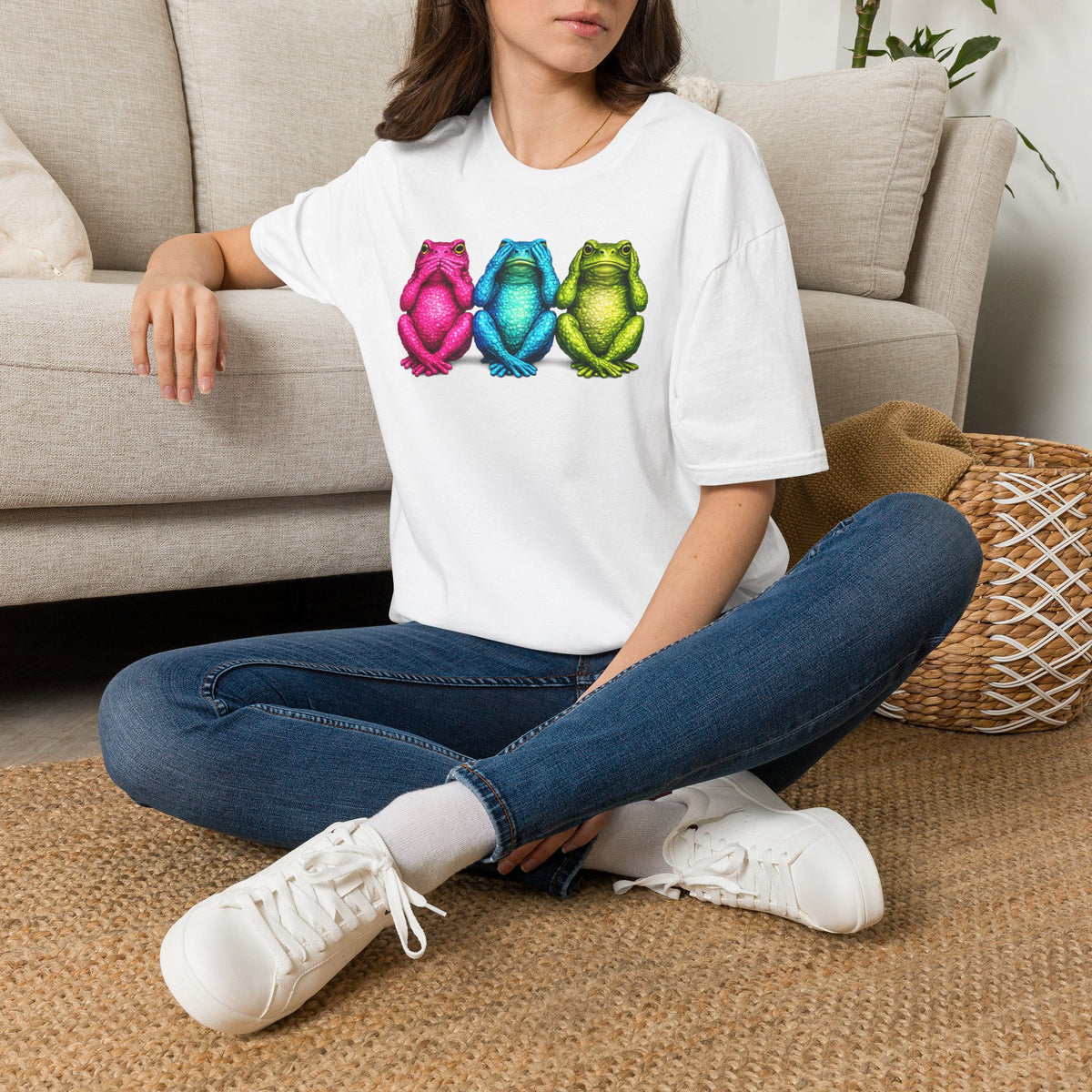 3 Wise Toads Unisex Softstyle T-Shirt