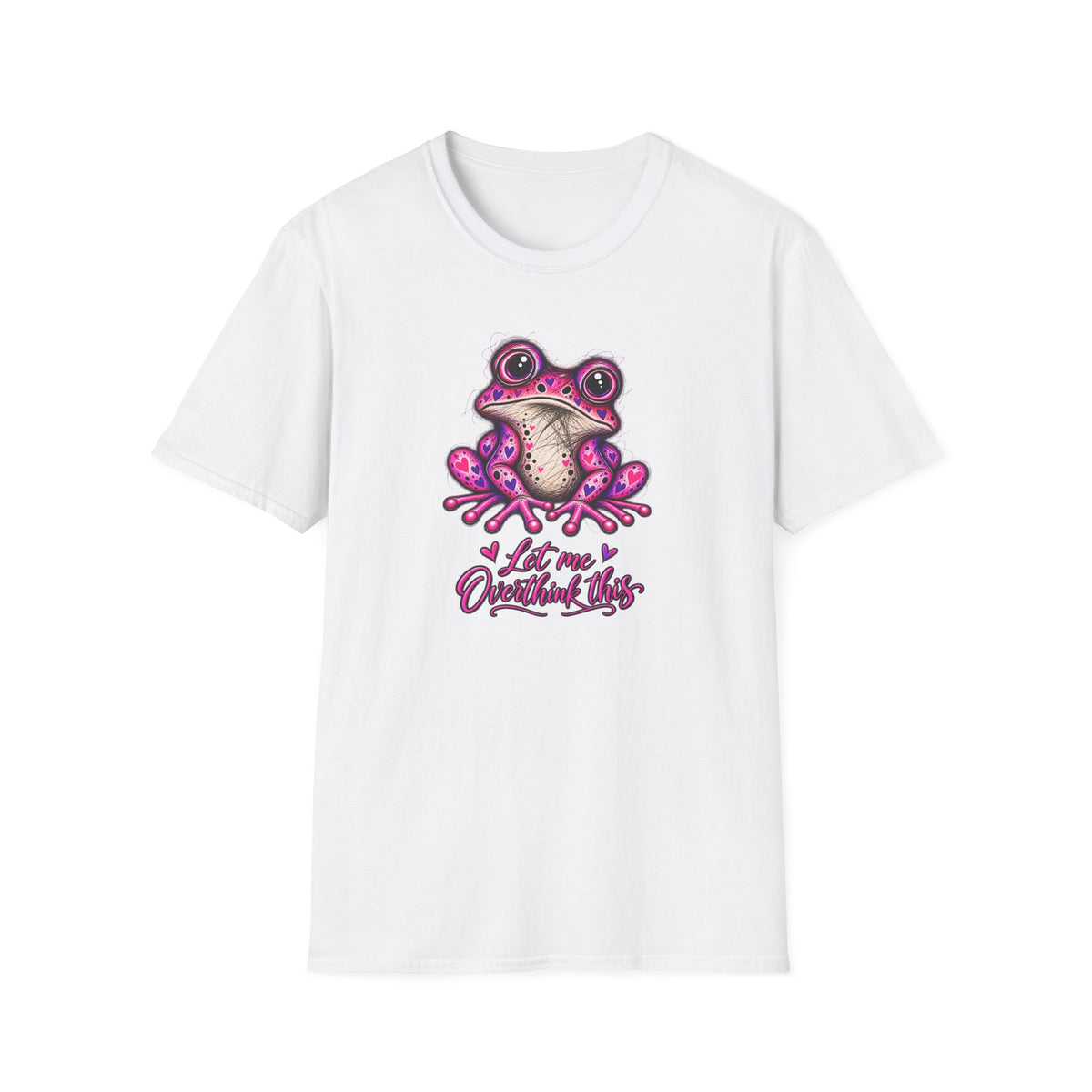 Let me over think this Toad Unisex Softstyle T-Shirt