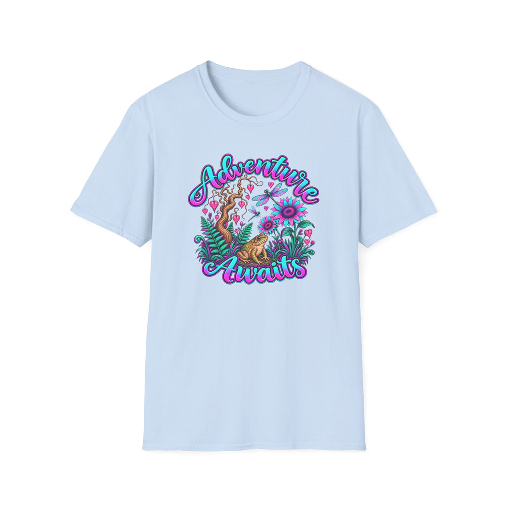 Adventure Awaits Unisex Softstyle T-Shirt