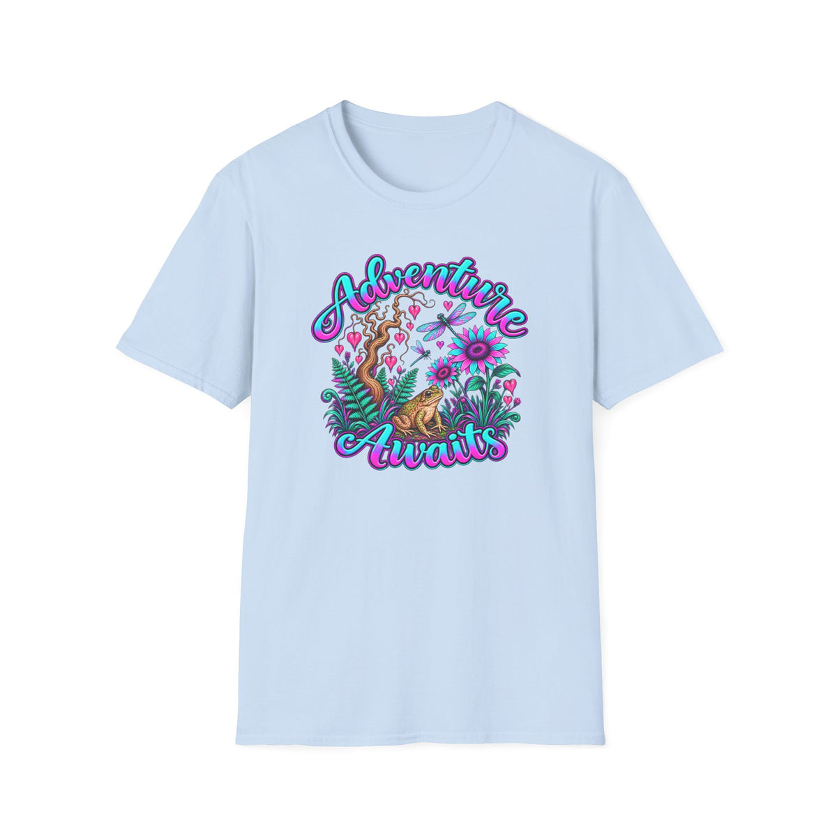 Adventure Awaits Unisex Softstyle T-Shirt