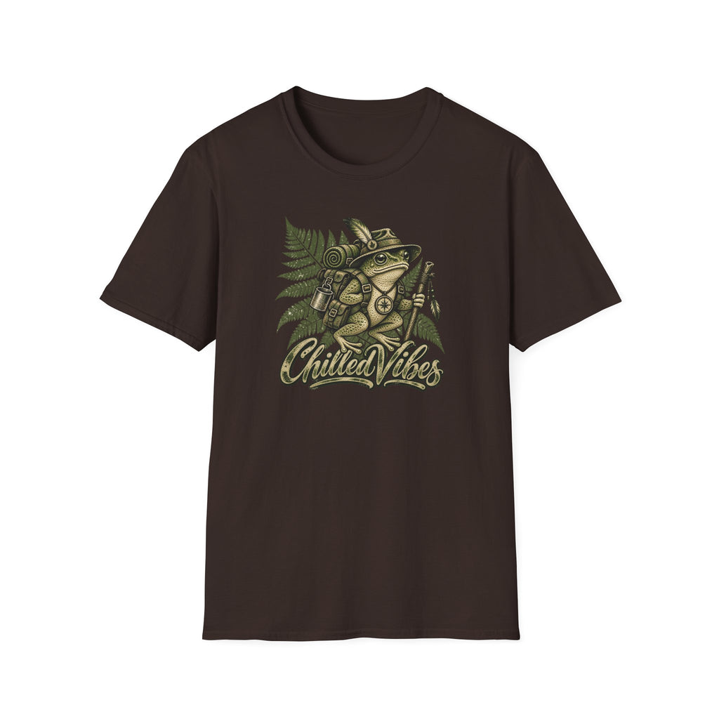 Chilled Vibes hiking Toad Unisex Softstyle T-Shirt