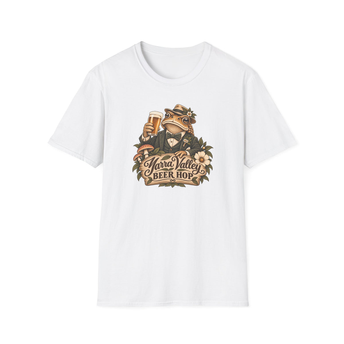 Yarra Valley Beer Hop Unisex Softstyle T-Shirt