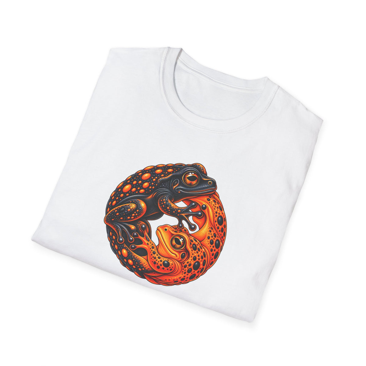 Yin and Yang Toads Unisex Softstyle T-Shirt