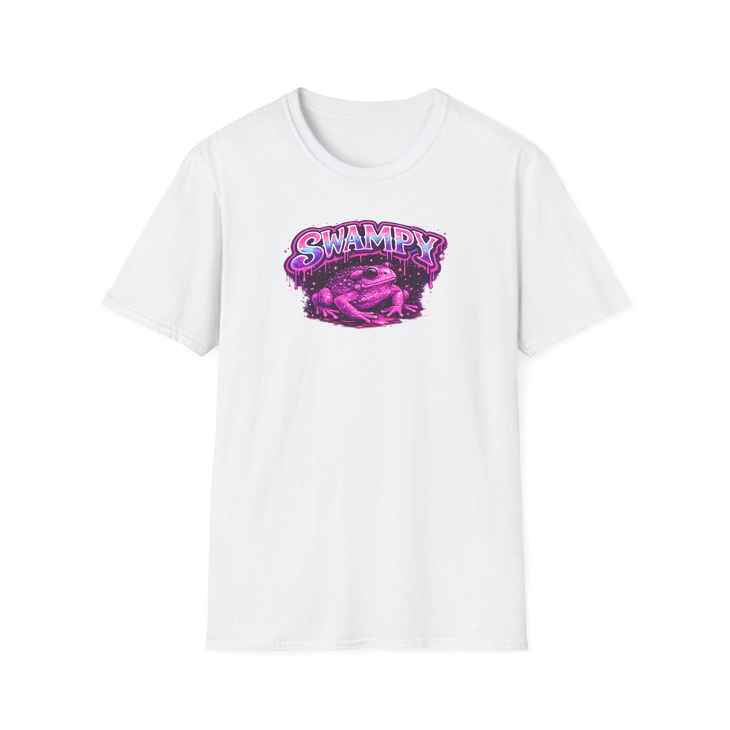 Swampy pink toad Unisex Softstyle T-Shirt