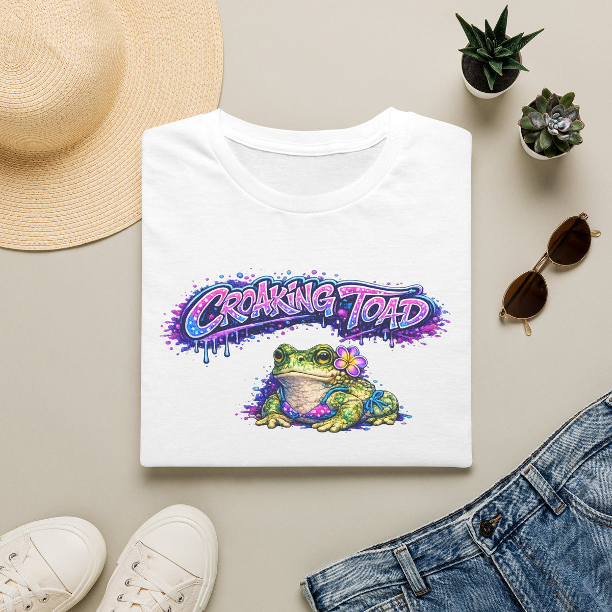 Croaking Toad Unisex Softstyle T-Shirt