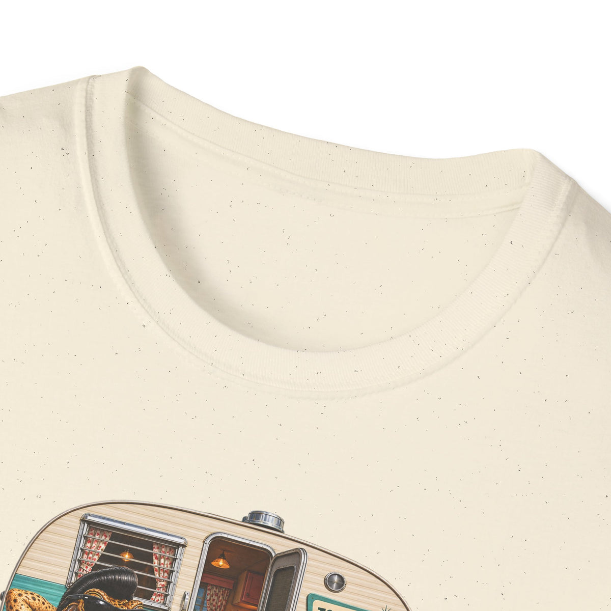Vintage 50s Toads Campervan Unisex Softstyle T-Shirt