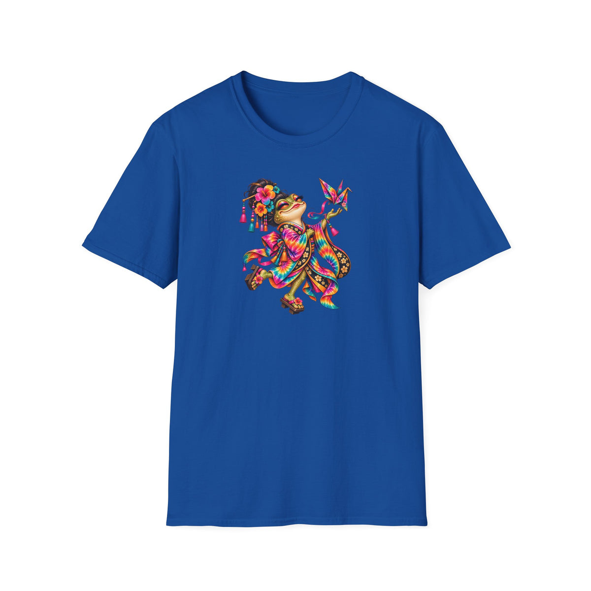 Origami Kite Toad  Unisex Softstyle T-Shirt