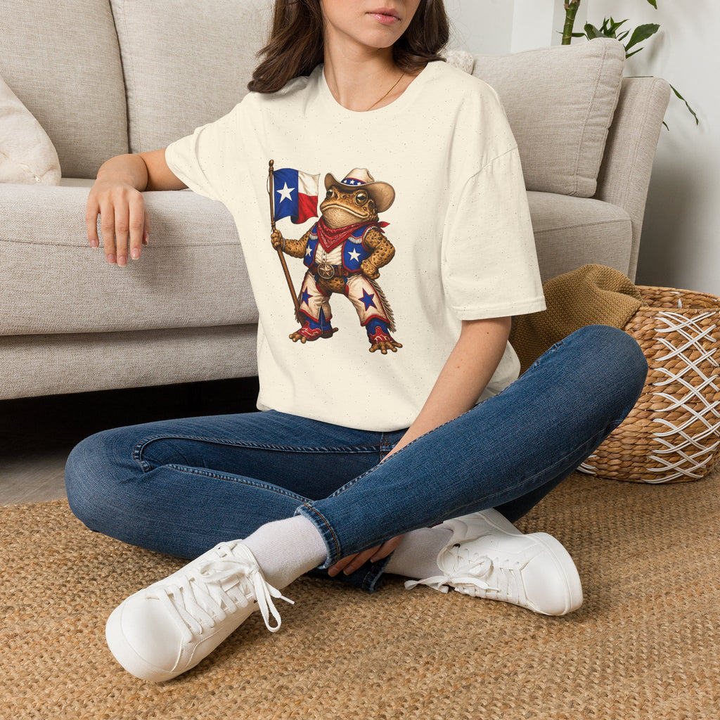 Texas Toad Maskottchen Unisex Softstyle T-Shirt