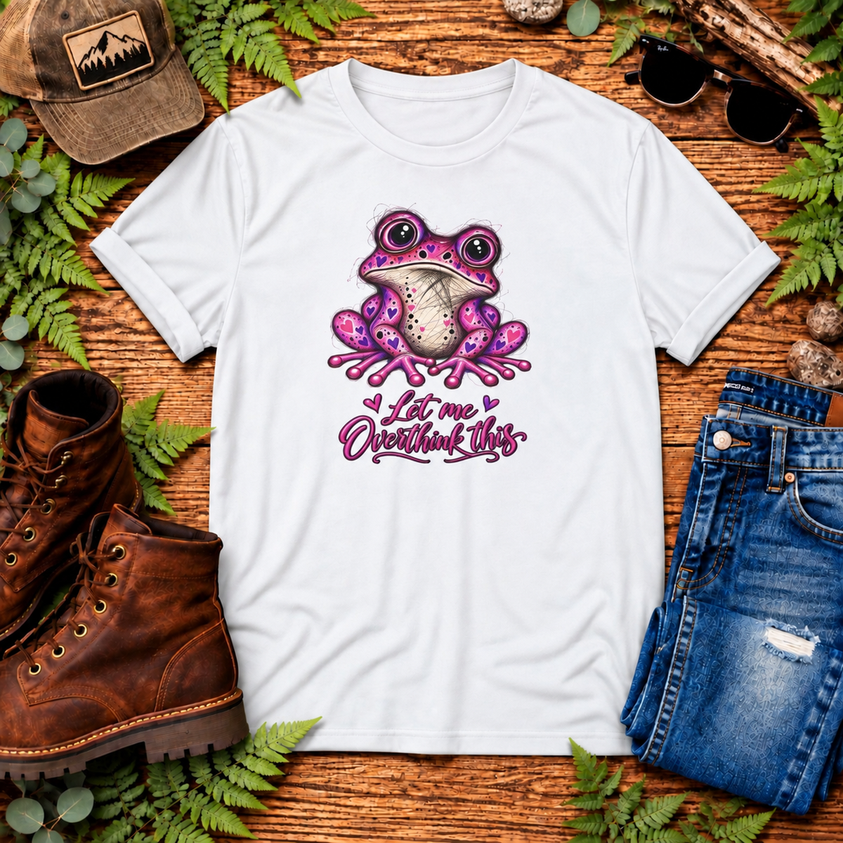Let me over think this Toad Unisex Softstyle T-Shirt