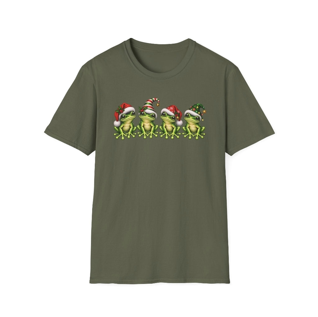 Christmas Amphibians Unisex Softstyle T-Shirt