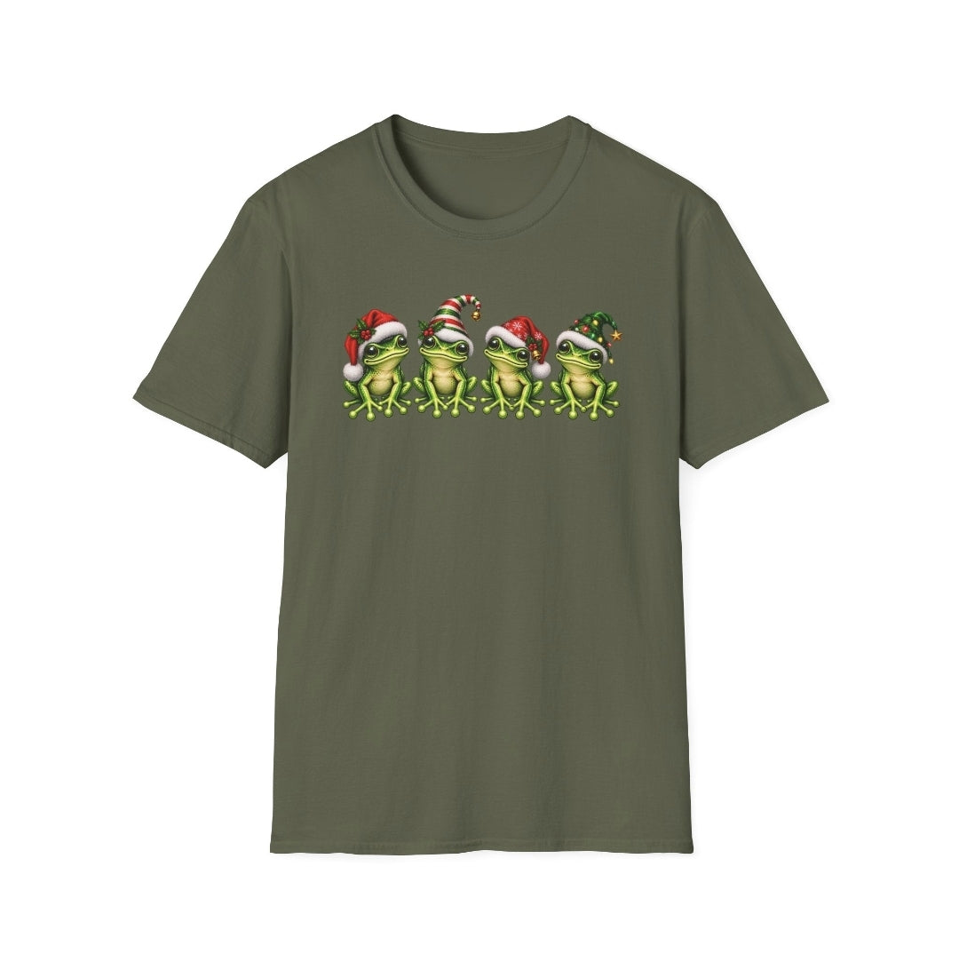 Christmas Amphibians Unisex Softstyle T-Shirt