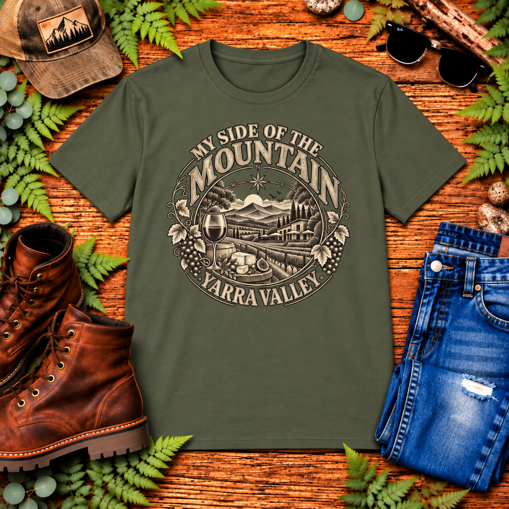 My side of the Mountain  Yarra Valley Unisex Softstyle T-Shirt