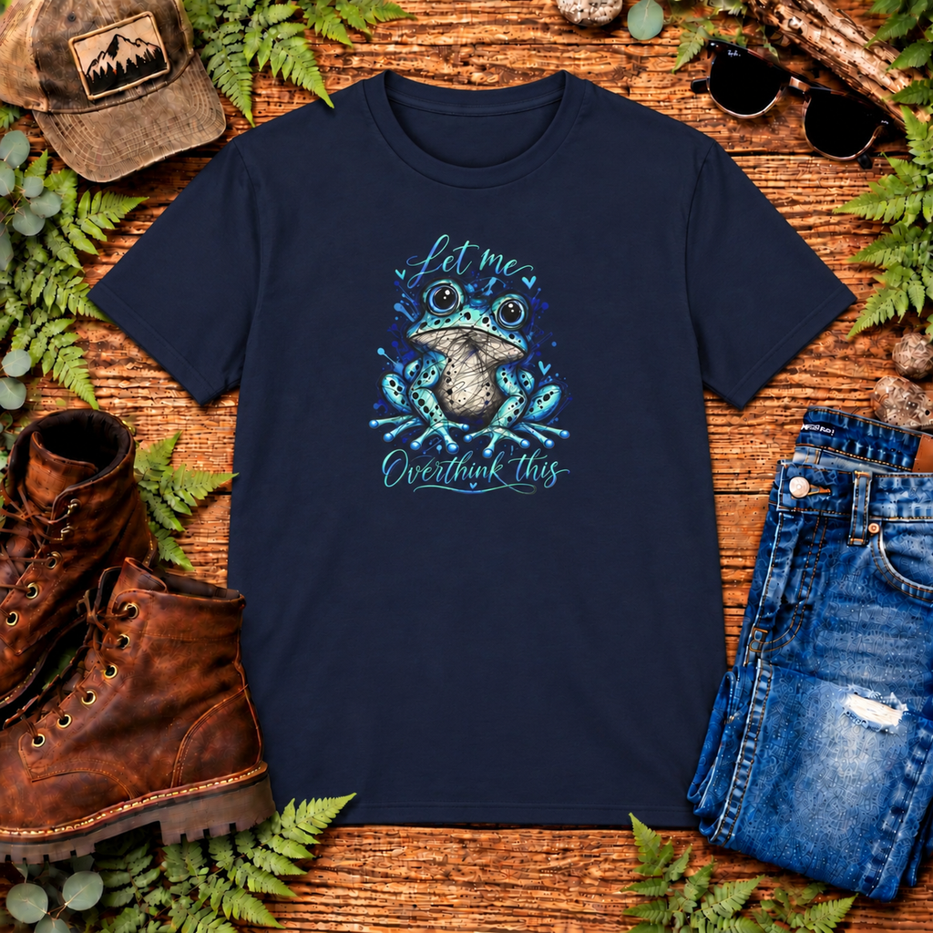 Let me overthink this Toad - Unisex Softstyle T-Shirt